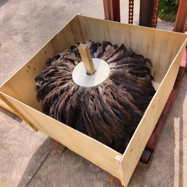 鸵鸟毛擦拭盘